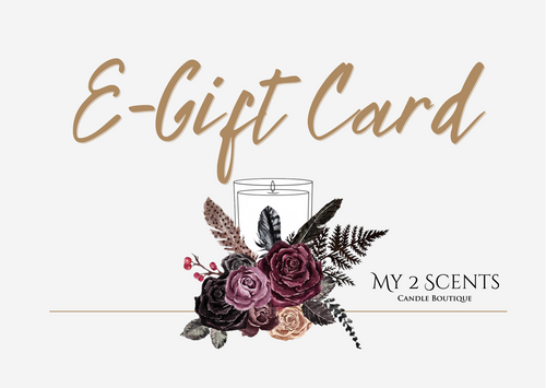 MY 2 SCENTS GIFT CARD
