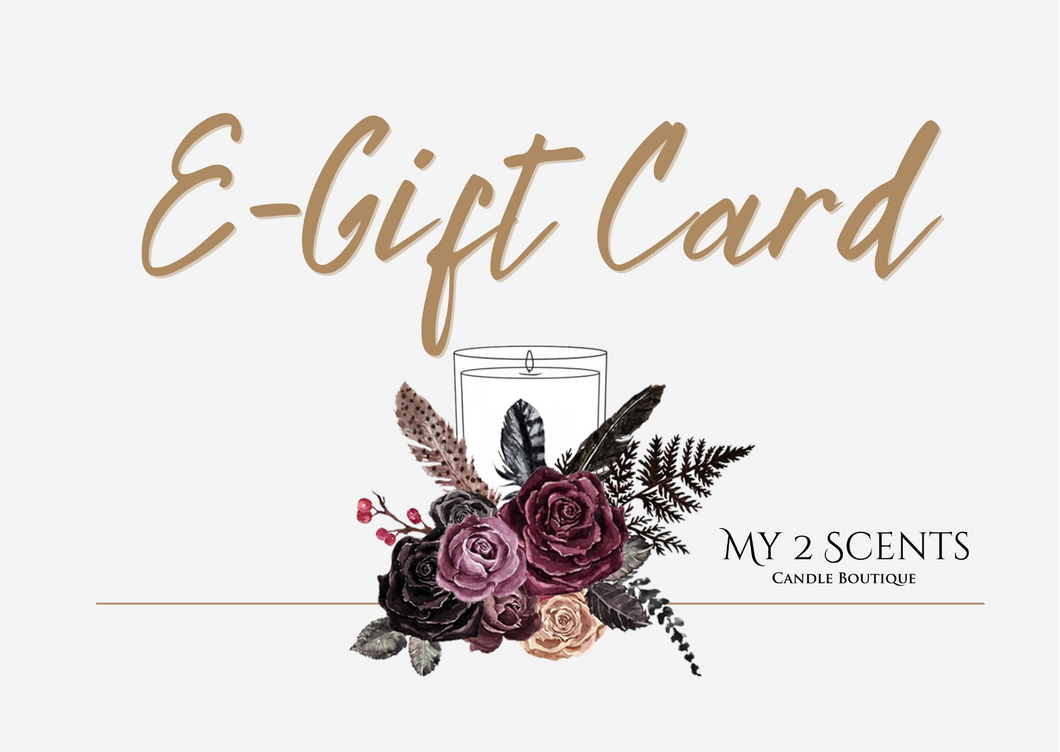 MY 2 SCENTS GIFT CARD